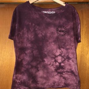 vans distressed t shirt